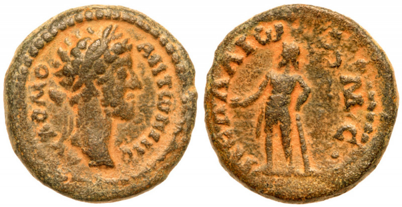 Commodus. &AElig; (6.29 g), AD 177-192. Pella in Decapolis, CY 246 (AD 183/4). A...