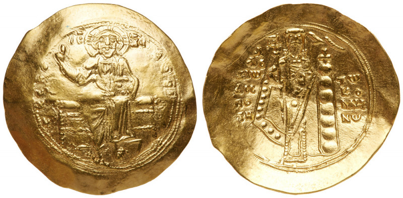 Alexius I Comnenus. Gold Hyperpyron (4.32 g), 1081-1118. Constantinople, 1092-11...