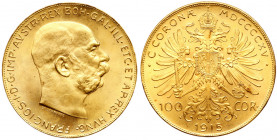 Austria. 100 Corona, 1915