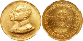 Iran. Gold Medal, SH1339 (1960). NGC MS63