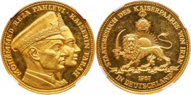 Iran. Gold Medal, 1967. NGC PF63