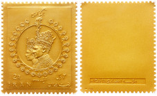 Iran. Coronation Gold Medal, SH1346 (1967). NGC MS69
