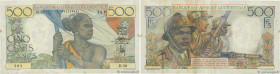Country : FRENCH WEST AFRICA (1895-1958) 
Face Value : 500 Francs  
Date : 06 février 1946 
Period/Province/Bank : Banque de l'Afrique Occidentale 
Ca...