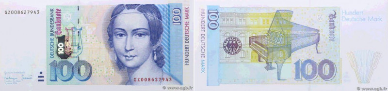 Country : GERMAN FEDERAL REPUBLIC 
Face Value : 100 Deutsche Mark  
Date : 02 ja...