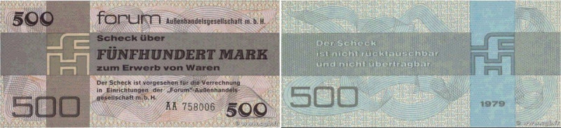 Country : GERMAN DEMOCRATIC REPUBLIC 
Face Value : 500 Mark  
Date : 1979 
Perio...