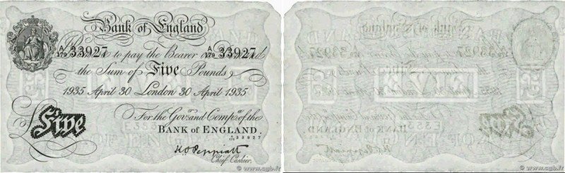 Country : ENGLAND 
Face Value : 5 Pounds  
Date : 30 avril 1935 
Period/Province...