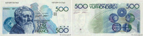 Country : BELGIUM 
Face Value : 500 Francs  
Date : (1982-1998) 
Period/Province/Bank : Banque Nationale de Belgique 
Catalogue reference : P.143a 
Al...