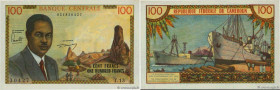 Country : CAMEROON 
Face Value : 100 Francs  
Date : (1962) 
Period/Province/Bank : B.C.E.A.E.C. 
Catalogue reference : P.10a 
Alphabet - signatures -...
