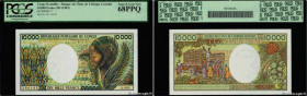 Country : CONGO 
Face Value : 10000 Francs  
Date : (1983) 
Period/Province/Bank : B.E.A.C. 
Department : République Populaire du Congo 
Catalogue ref...