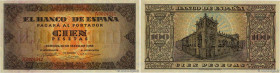 Country : SPAIN 
Face Value : 100 Pesetas  
Date : 20 mai 1938 
Period/Province/Bank : Banco de Espana 
Catalogue reference : P.113a 
Alphabet - signa...