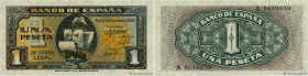Country : SPAIN 
Face Value : 1 Peseta Numéro spécial 
Date : 04 septembre 1940 
Period/Province/Bank : Banco de Espana 
Catalogue reference : P.122a ...
