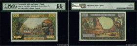 Country : EQUATORIAL AFRICAN STATES (FRENCH) 
Face Value : 500 Francs  
Date : (1963) 
Period/Province/Bank : Banque Centrale de la République de Guin...