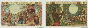 Country : EQUATORIAL AFRICAN STATES (FRENCH) 
Face Value : 1000 Francs  
Date : (1962-1965) 
Period/Province/Bank : B.C.E.A.E. 
Department : Tchad 
Ca...