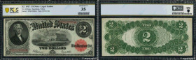 Country : UNITED STATES OF AMERICA 
Face Value : 2 Dollars  
Date : 1917 
Period/Province/Bank : United States Note 
Catalogue reference : P.188 
Addi...