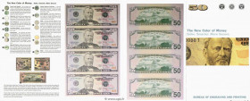 Country : UNITED STATES OF AMERICA 
Face Value : 50 Dollars Set de présentation 
Date : 2004 
Period/Province/Bank : Federal Reserve Note 
Catalogue r...