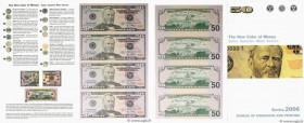 Country : UNITED STATES OF AMERICA 
Face Value : 50 Dollars Set de présentation 
Date : 2006 
Period/Province/Bank : Federal Reserve Note 
Catalogue r...