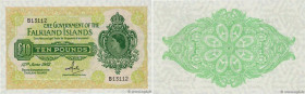 Country : FALKLAND ISLANDS 
Face Value : 10 Pounds  
Date : 15 juin 1982 
Period/Province/Bank : The Government of the Falkland Islands 
Catalogue ref...