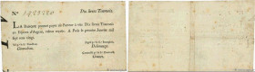 Country : FRANCE 
Face Value : 10 Livres Tournois typographié  
Date : 01 janvier 1720 
Period/Province/Bank : Banque de Law 
Catalogue reference : Do...