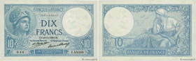 Country : FRANCE 
Face Value : 10 Francs MINERVE  
Date : 26 décembre 1930 
Period/Province/Bank : Banque de France, XXe siècle 
Catalogue reference :...