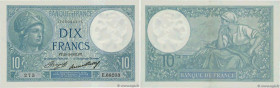 Country : FRANCE 
Face Value : 10 Francs MINERVE  
Date : 25 février 1937 
Period/Province/Bank : Banque de France, XXe siècle 
Catalogue reference : ...