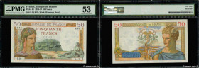 Country : FRANCE 
Face Value : 50 Francs CÉRÈS  
Date : 27 décembre 1934 
Period/Province/Bank : Banque de France, XXe siècle 
Catalogue reference : F...