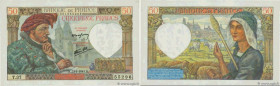 Country : FRANCE 
Face Value : 50 Francs JACQUES CŒUR  
Date : 23 janvier 1941 
Period/Province/Bank : Banque de France, XXe siècle 
Catalogue referen...