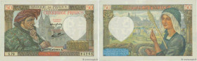Country : FRANCE 
Face Value : 50 Francs JACQUES CŒUR  
Date : 08 mai 1941 
Period/Province/Bank : Banque de France, XXe siècle 
Catalogue reference :...