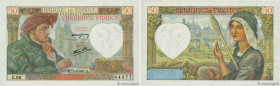Country : FRANCE 
Face Value : 50 Francs JACQUES CŒUR  
Date : 17 juillet 1941 
Period/Province/Bank : Banque de France, XXe siècle 
Catalogue referen...