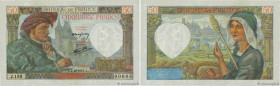 Country : FRANCE 
Face Value : 50 Francs JACQUES CŒUR  
Date : 02 octobre 1941 
Period/Province/Bank : Banque de France, XXe siècle 
Catalogue referen...