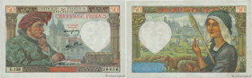 Country : FRANCE 
Face Value : 50 Francs JACQUES CŒUR  
Date : 20 novembre 1941 
Period/Province/Bank : Banque de France, XXe siècle 
Catalogue refere...
