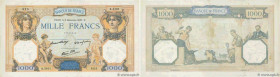 Country : FRANCE 
Face Value : 1000 Francs CÉRÈS ET MERCURE type modifié  
Date : 09 décembre 1937 
Period/Province/Bank : Banque de France, XXe siècl...