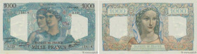 Country : FRANCE 
Face Value : 1000 Francs MINERVE ET HERCULE  
Date : 22 novembre 1945 
Period/Province/Bank : Banque de France, XXe siècle 
Catalogu...
