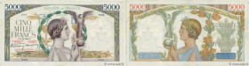 Country : FRANCE 
Face Value : 5000 Francs VICTOIRE Impression à plat  
Date : 08 décembre 1938 
Period/Province/Bank : Banque de France, XXe siècle 
...