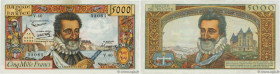 Country : FRANCE 
Face Value : 5000 Francs HENRI IV  
Date : 02 janvier 1958 
Period/Province/Bank : Banque de France, XXe siècle 
Catalogue reference...