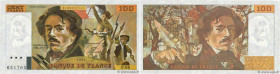 Country : FRANCE 
Face Value : 100 Francs DELACROIX modifié Fauté 
Date : 1984 
Period/Province/Bank : Banque de France, XXe siècle 
Catalogue referen...