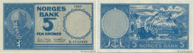 Country : NORWAY 
Face Value : 5 Kroner  
Date : 1957 
Period/Province/Bank : Norges Bank 
Catalogue reference : P.30c 
Alphabet - signatures - series...