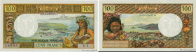 Country : NEW CALEDONIA 
Face Value : 100 Francs  
Date : (1972) 
Period/Province/Bank : Institut d'Émission d'Outre-Mer 
Catalogue reference : P.63b ...