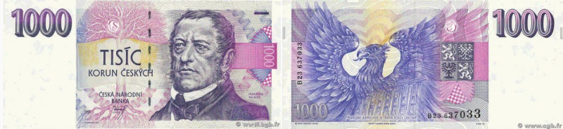 Country : CZECH REPUBLIC 
Face Value : 1000 Korun  
Date : 1993 
Period/Province...