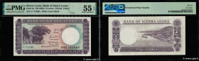 Country : SIERRA LEONE 
Face Value : 5 Leones  
Date : (1964) 
Period/Province/Bank : Bank of Sierra Leone 
Catalogue reference : P.3a 
Alphabet - sig...