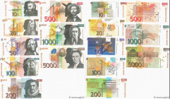 Country : SLOVENIA 
Face Value : 10 à 5000 Tolarjev Lot 
Date : (1992-2000) 
Period/Province/Bank : Banque de Slovenie 
Catalogue reference : P.11...P...