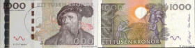 Country : SWEDEN 
Face Value : 1000 Kronor  
Date : 2005 
Period/Province/Bank : Sveriges Riksbank 
Catalogue reference : P.67 
Alphabet - signatures ...