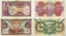 Country : SYRIA 
Face Value : 10 et 25 Livres Lot 
Date : 01 septembre 1939 
Period/Province/Bank : Banque de Syrie et du Liban 
Catalogue reference :...
