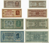 Country : UKRAINE 
Face Value : 5 à 100 Karbowanez Lot 
Date : 10 mars 1942 
Period/Province/Bank : Ukrainian Central Bank 
Catalogue reference : P.51...