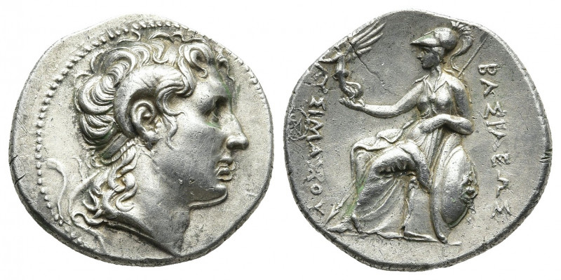 KINGS OF THRACE (Macedonian). Lysimachos (305-281 BC). Tetradrachm. Magnesia pro...