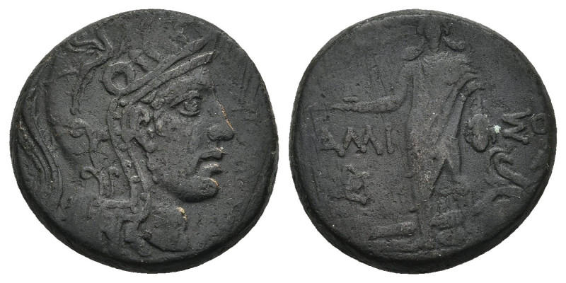 PONTOS. Amisos. Time of Mithradates VI Eupator (Circa 105-90 or 90-85 BC). Ae
O...
