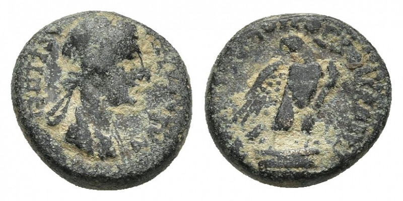 PHRYGIA. Sebaste. Agrippina II (Augusta, 50-59). Ae. Julios Dionysios, magistrat...