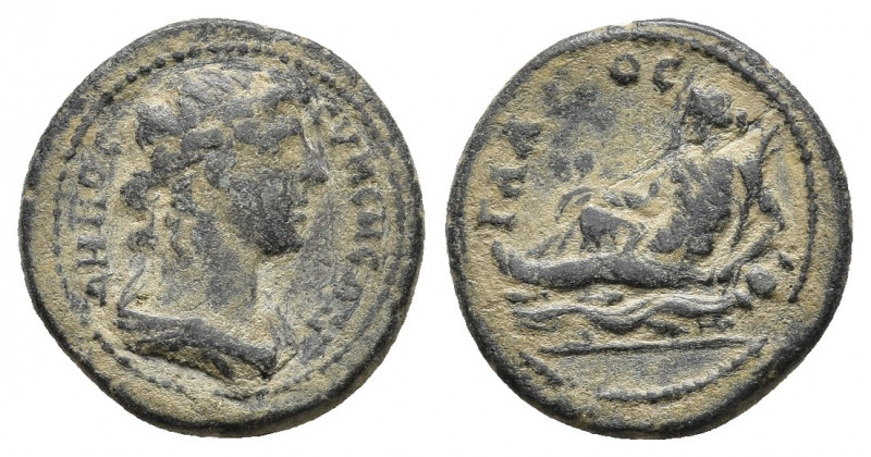 PHRYGIA. Eumeneia. Pseudo-autonomous. Time of the Antonines (138-192). Ae
Obv: ...