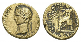 PHRYGIA. Acmoneia. Nero (AD 54-68). Ae (circa AD 62). Lucius Servenius Capito, archon , with his wife Julia Severa.
Obv: NEPON KAIΣAP ΣEBAΣTOΣ.
Laur...