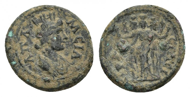 PHRYGIA. Apameia. Pseudo-autonomous. Time of the Severans (193-235). Ae.
Obv: A...