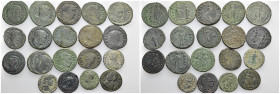 19 Late roman coins
Obv: .
Rev: .
.
Condition: See picture.
Weight: g.
Diameter: mm.